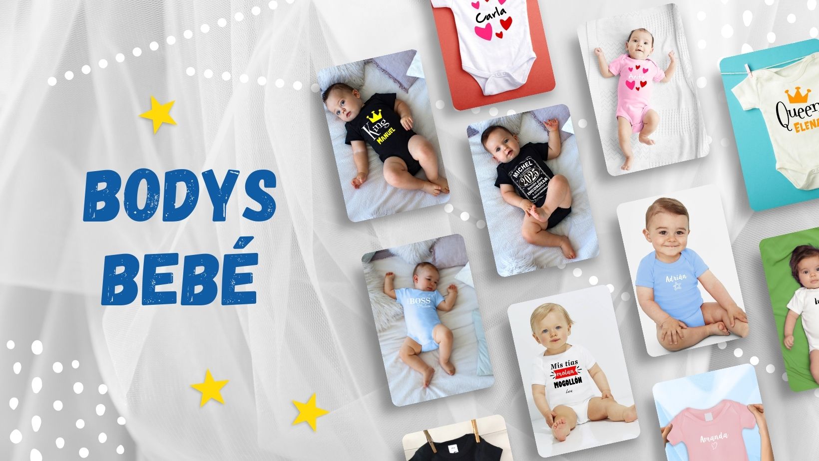 Bodys Bebé KomsiKomsa